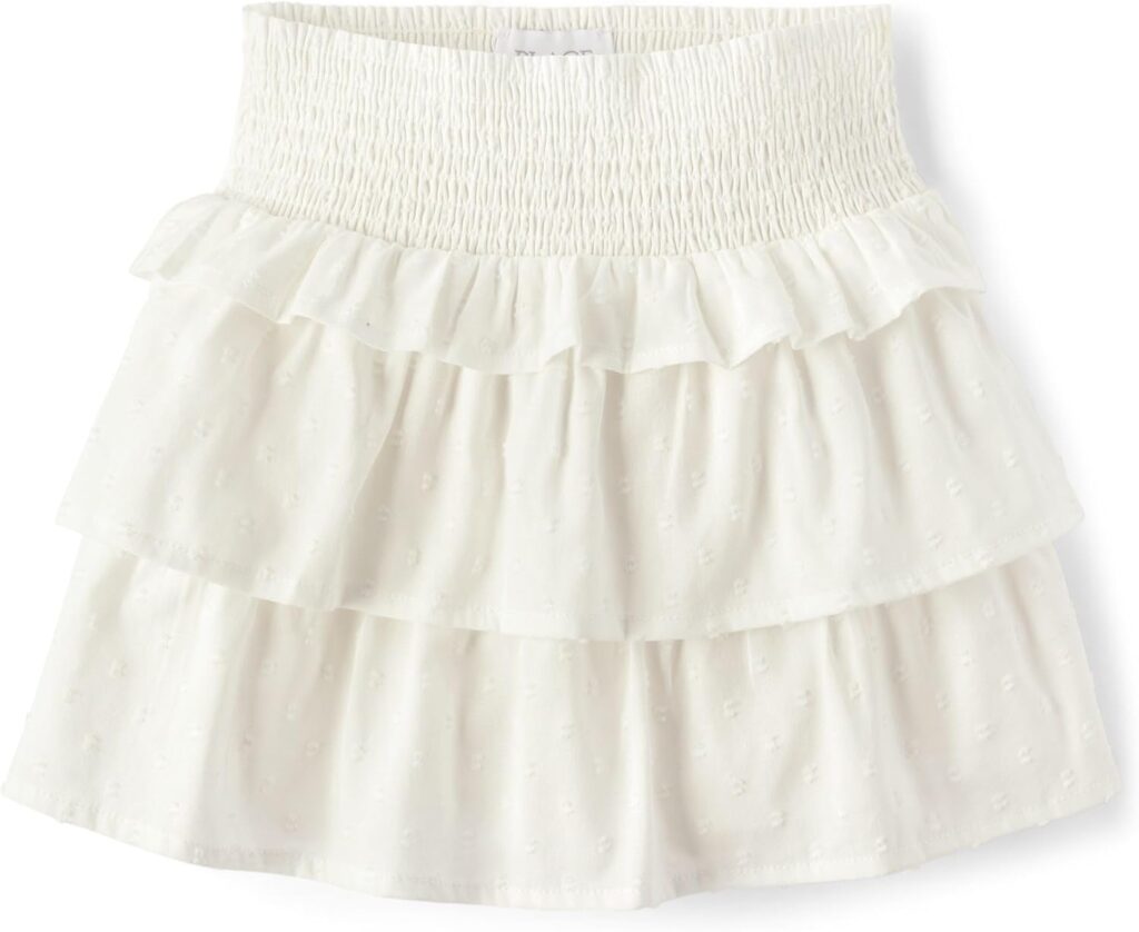 Girls Pink Paperbag Waist Utility Skirt with Tie Belt - Image 3